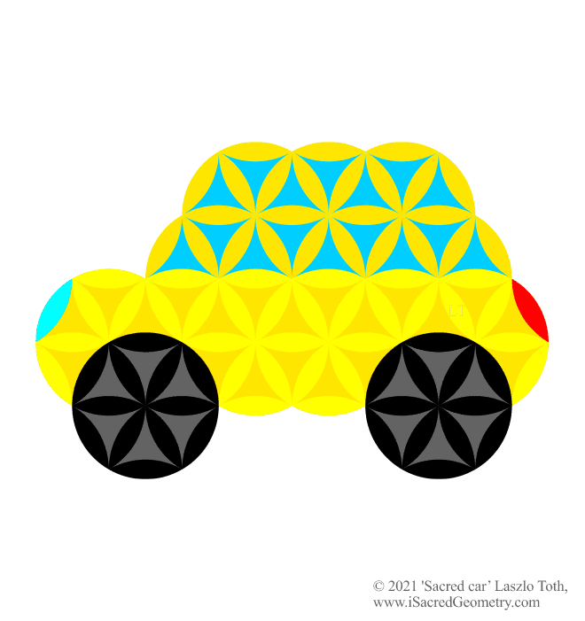 i sacred geometry sacred car mini yel art design laszlo toth