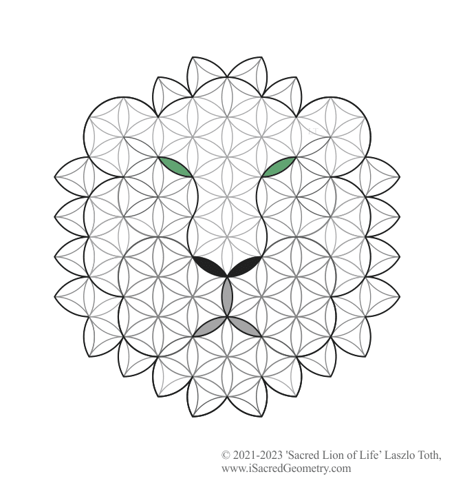 i sacred geometry sacred lion of life bbw art design laszlo toth