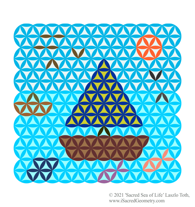 i sacred geometry sacred sea of life art design laszlo toth