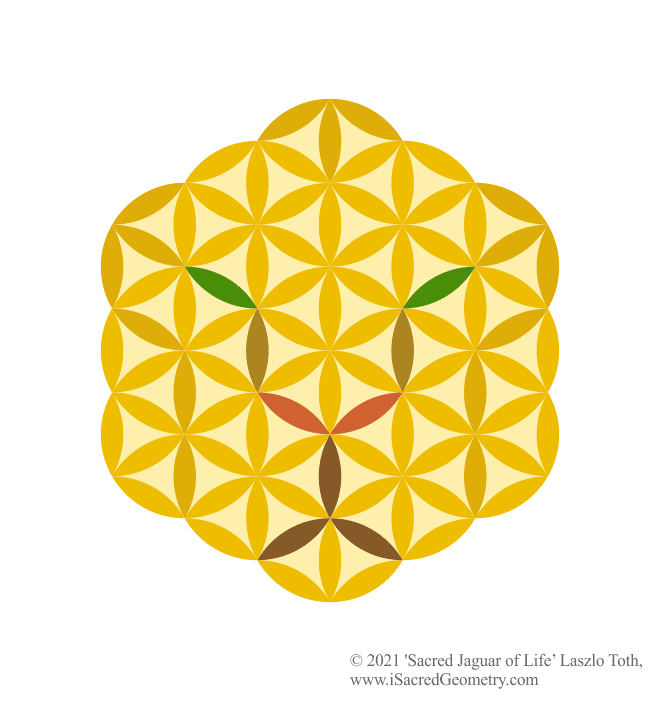 i sacred geometry sacred jaguar of life cf art design laszlo toth